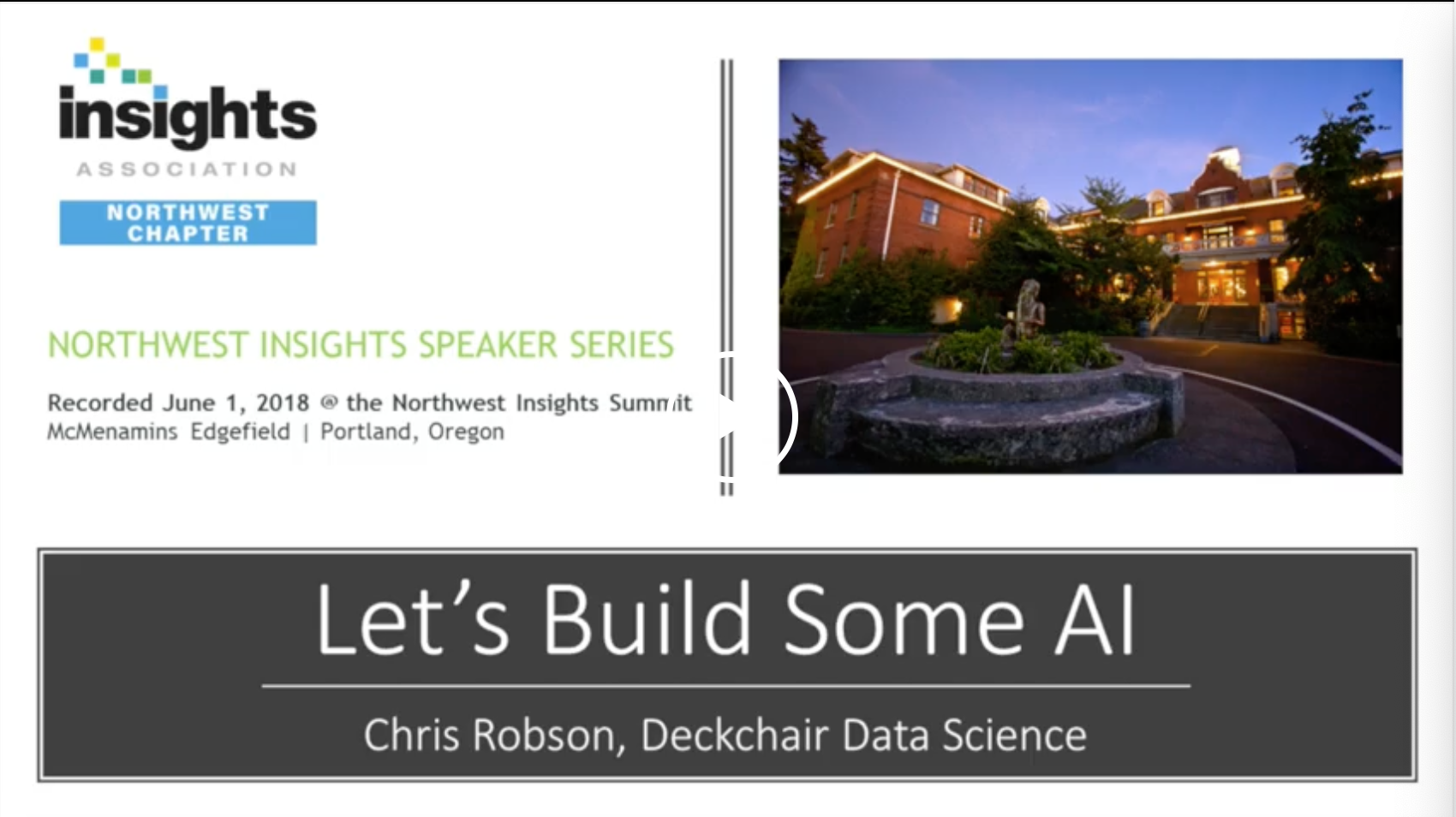 Let’s Build Some AI!